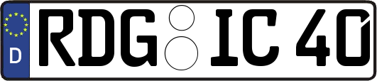 RDG-IC40