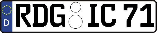 RDG-IC71