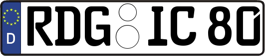 RDG-IC80