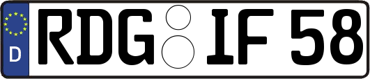 RDG-IF58