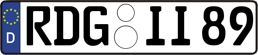 RDG-II89