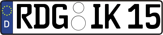 RDG-IK15