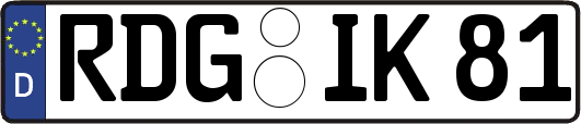 RDG-IK81
