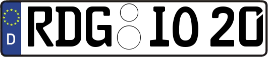 RDG-IO20