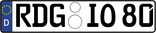 RDG-IO80