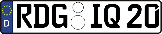 RDG-IQ20