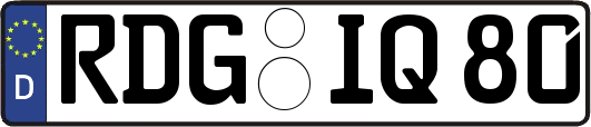 RDG-IQ80