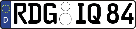 RDG-IQ84