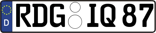 RDG-IQ87