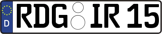 RDG-IR15