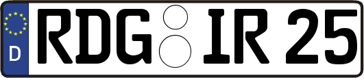 RDG-IR25