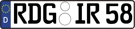 RDG-IR58