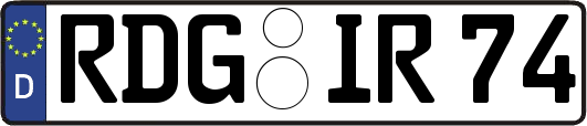 RDG-IR74
