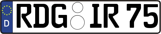 RDG-IR75
