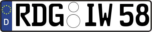 RDG-IW58