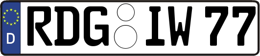 RDG-IW77