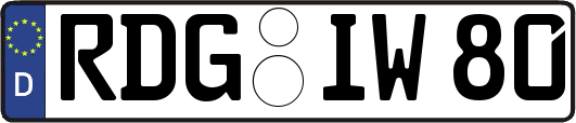 RDG-IW80