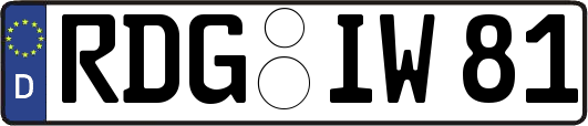RDG-IW81