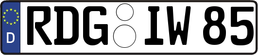 RDG-IW85