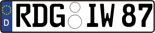 RDG-IW87