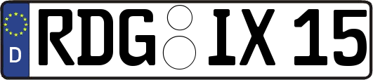 RDG-IX15