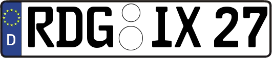 RDG-IX27