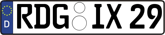 RDG-IX29