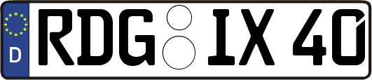 RDG-IX40