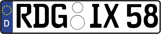 RDG-IX58