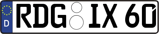 RDG-IX60