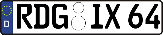 RDG-IX64