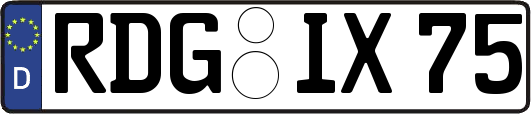 RDG-IX75