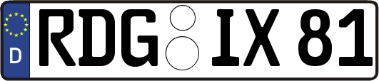 RDG-IX81