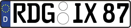 RDG-IX87