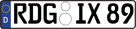 RDG-IX89