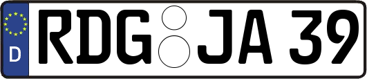 RDG-JA39