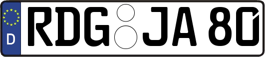 RDG-JA80