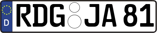 RDG-JA81