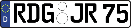 RDG-JR75