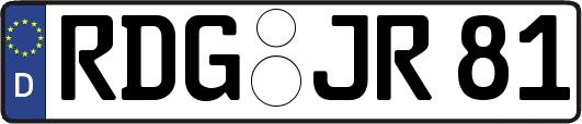 RDG-JR81