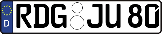 RDG-JU80