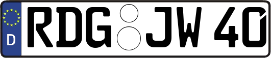 RDG-JW40