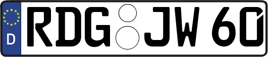 RDG-JW60