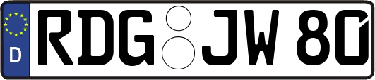 RDG-JW80