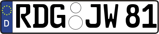 RDG-JW81