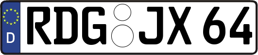 RDG-JX64