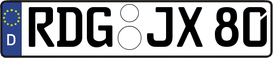 RDG-JX80