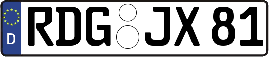 RDG-JX81