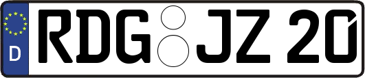 RDG-JZ20