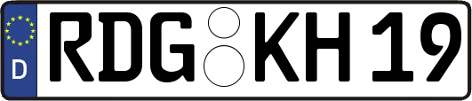 RDG-KH19